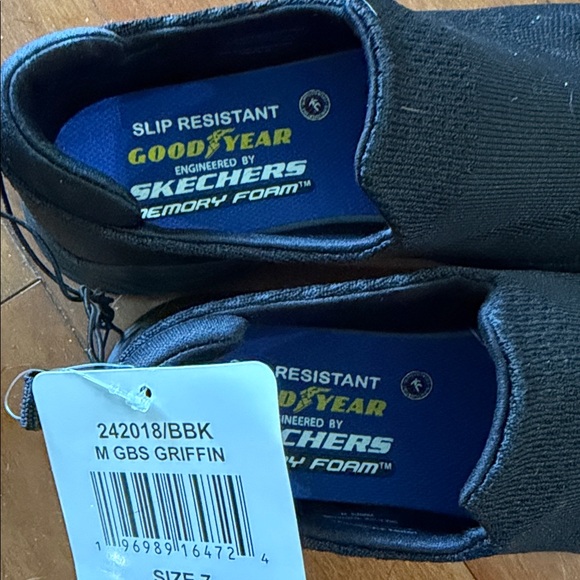NWT Size 7 Goodyear Engineered by Skechers Men’s Griffin Slip-Resistant Shoes - Picture 3 of 3